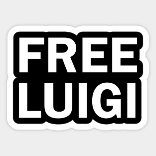 Free Luigi Sticker